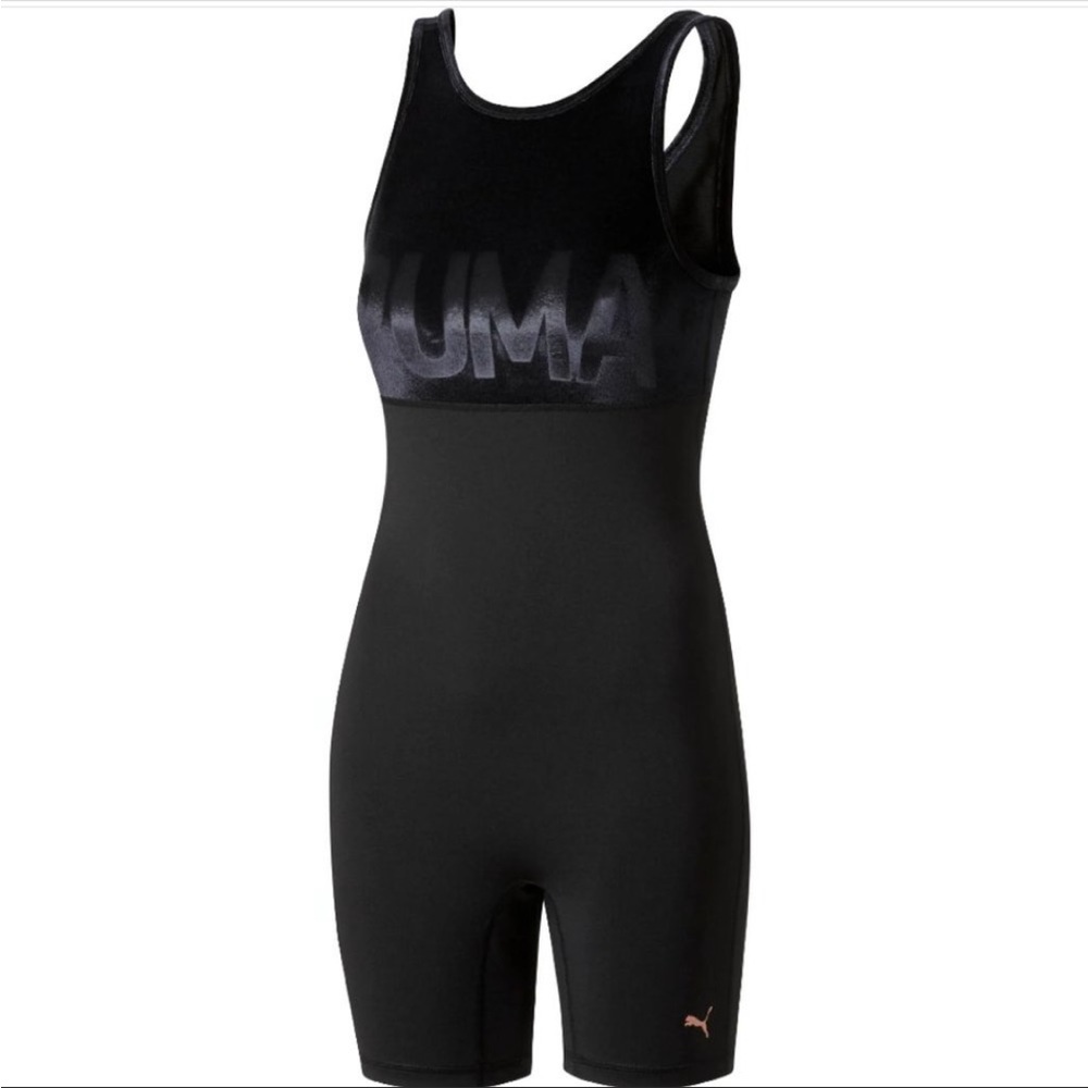 Puma Black Velvet Training Unitard